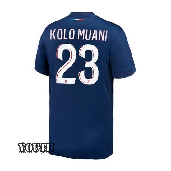 2024/2025 Randal Kolo Muani #23 Home Youth Soccer Jersey