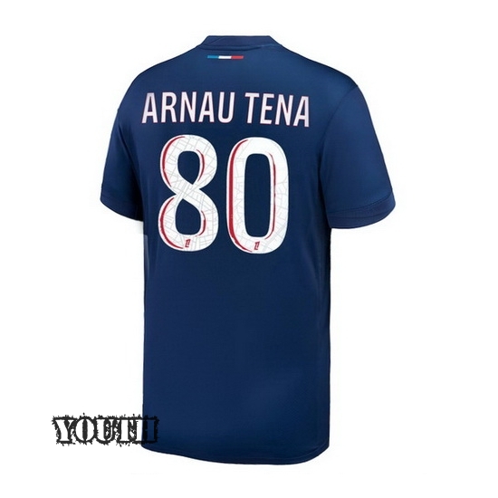 2024/2025 Arnau Tenas #80 Home Youth Soccer Jersey - Click Image to Close