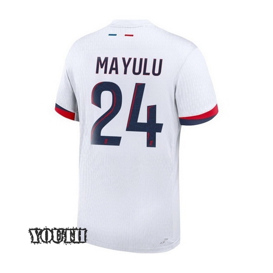 2024/2025 Senny Mayulu #24 Away Youth Soccer Jersey