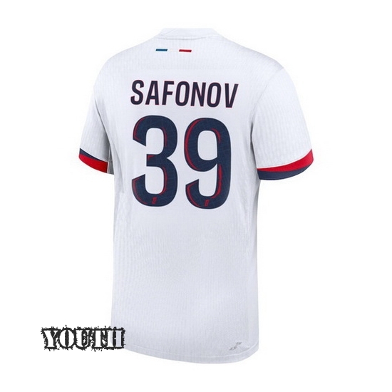 2024/2025 Matvei Safonov #39 Away Youth Soccer Jersey