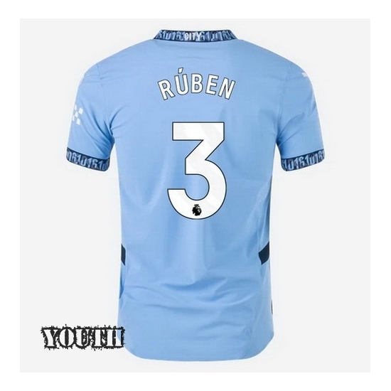 2024/2025 Ruben Dias #3 Home Youth Soccer Jersey - Click Image to Close