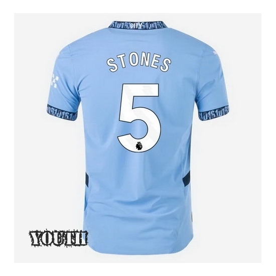 2024/2025 John Stones #5 Home Youth Soccer Jersey - Click Image to Close