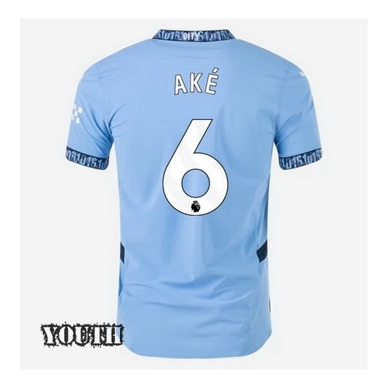 2024/2025 Nathan Ake #6 Home Youth Soccer Jersey - Click Image to Close