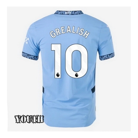 2024/2025 Jack Grealish #10 Home Youth Soccer Jersey