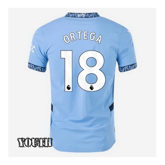 2024/2025 Stefan Ortega #18 Home Youth Soccer Jersey - Click Image to Close