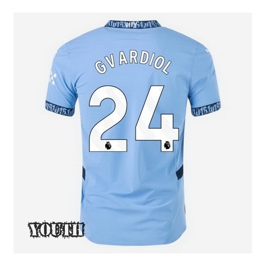 2024/2025 Josko Gvardiol #24 Home Youth Soccer Jersey - Click Image to Close