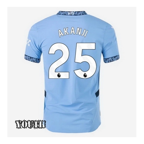 2024/2025 Manuel Akanji #25 Home Youth Soccer Jersey