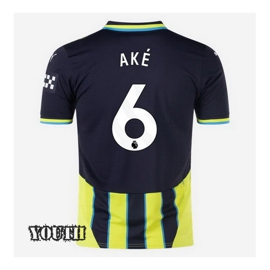 2024/2025 Nathan Ake #6 Away Youth Soccer Jersey