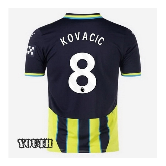 2024/2025 Mateo Kovacic #8 Away Youth Soccer Jersey