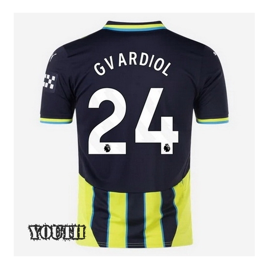 2024/2025 Josko Gvardiol #24 Away Youth Soccer Jersey - Click Image to Close