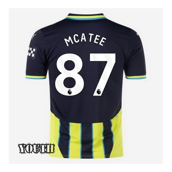 2024/2025 James McAtee #87 Away Youth Soccer Jersey - Click Image to Close