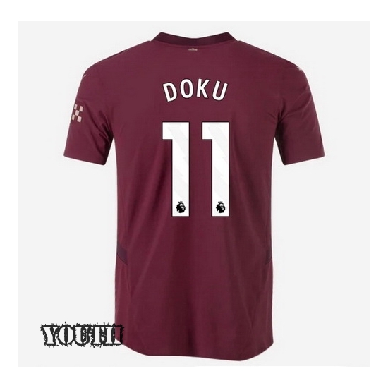 2024/2025 Jeremy Doku #11 Third Youth Soccer Jersey