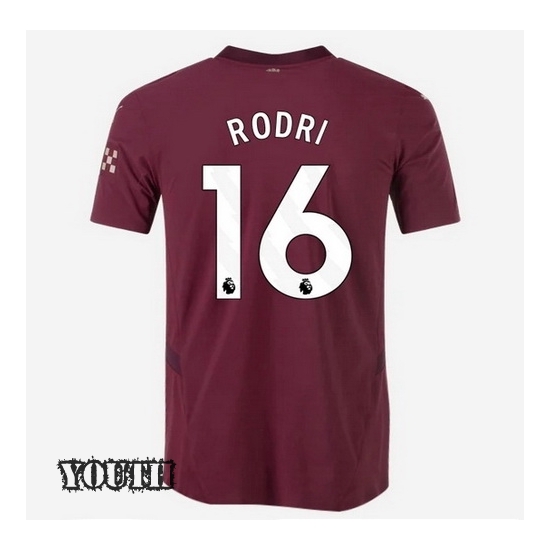 2024/2025 Rodri #16 Third Youth Soccer Jersey