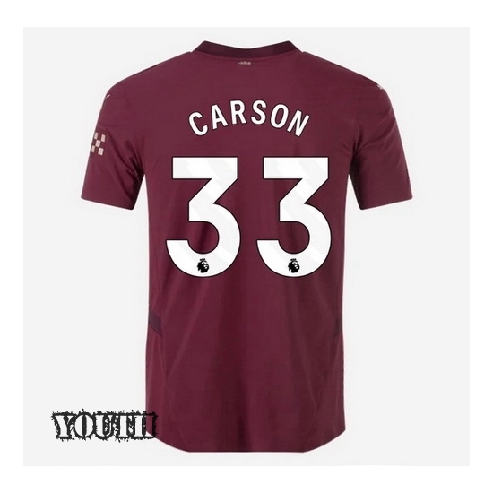 2024/2025 Scott Carson #33 Third Youth Soccer Jersey - Click Image to Close