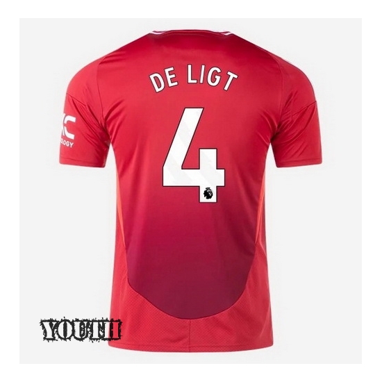 2024/2025 Matthijs de Ligt #4 Home Youth Soccer Jersey - Click Image to Close