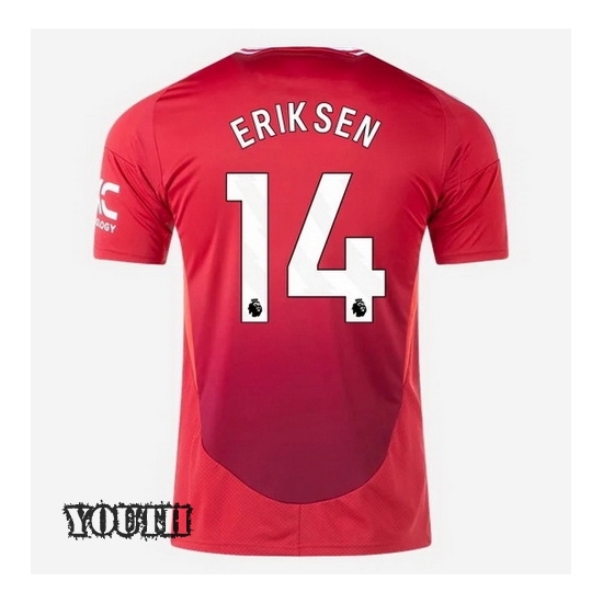 2024/2025 Christian Eriksen #14 Home Youth Soccer Jersey