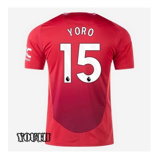 2024/2025 Leny Yoro #15 Home Youth Soccer Jersey