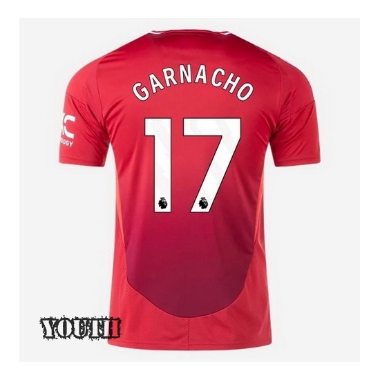 2024/2025 Alejandro Garnacho #17 Home Youth Soccer Jersey