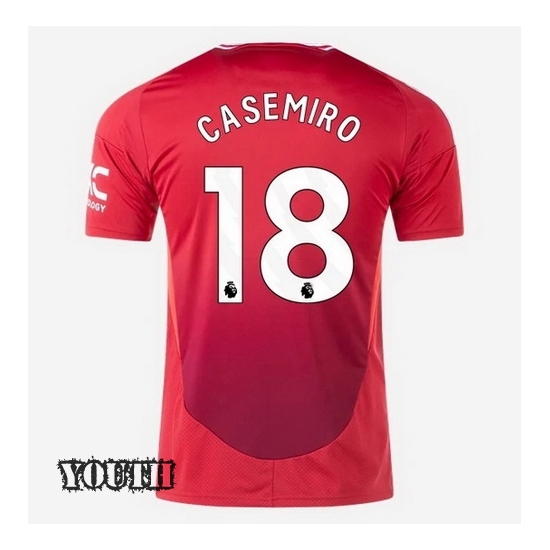 2024/2025 Casemiro #18 Home Youth Soccer Jersey - Click Image to Close