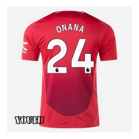 2024/2025 Andre Onana #24 Home Youth Soccer Jersey - Click Image to Close