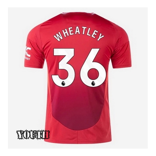 2024/2025 Ethan Wheatley #36 Home Youth Soccer Jersey - Click Image to Close