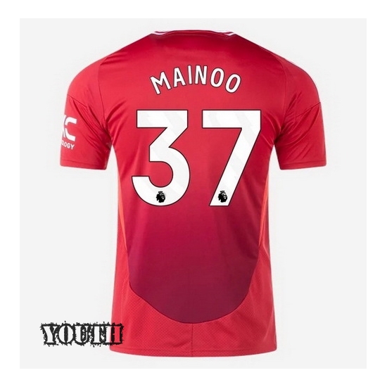 2024/2025 Kobbie Mainoo #37 Home Youth Soccer Jersey