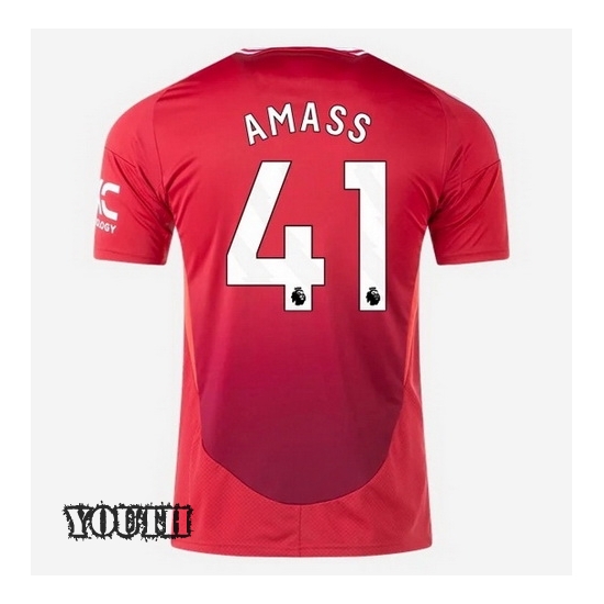 2024/2025 Harry Amass #41 Home Youth Soccer Jersey - Click Image to Close