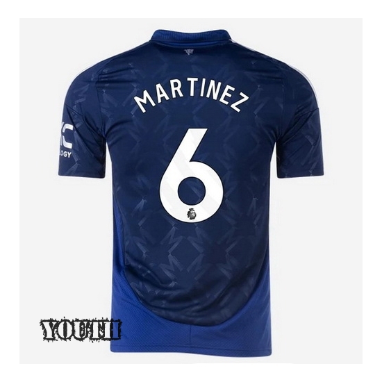 2024/2025 Lisandro Martinez #6 Away Youth Soccer Jersey - Click Image to Close