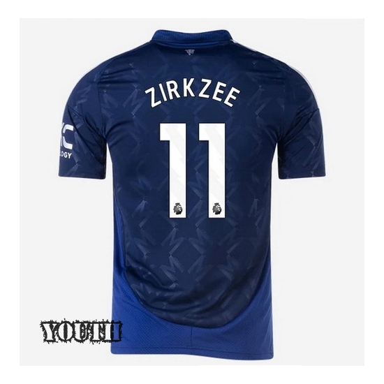 2024/2025 Joshua Zirkzee #11 Away Youth Soccer Jersey - Click Image to Close