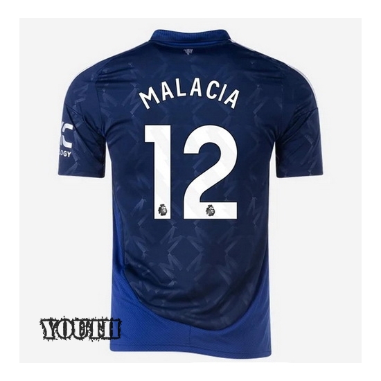 2024/2025 Tyrell Malacia #12 Away Youth Soccer Jersey - Click Image to Close