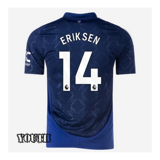 2024/2025 Christian Eriksen #14 Away Youth Soccer Jersey - Click Image to Close