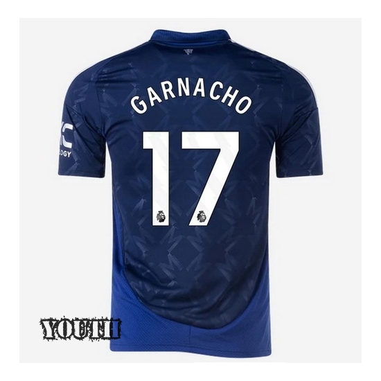 2024/2025 Alejandro Garnacho #17 Away Youth Soccer Jersey - Click Image to Close