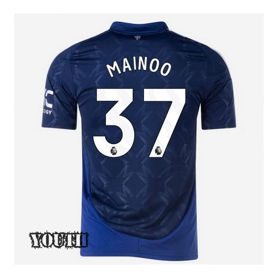 2024/2025 Kobbie Mainoo #37 Away Youth Soccer Jersey