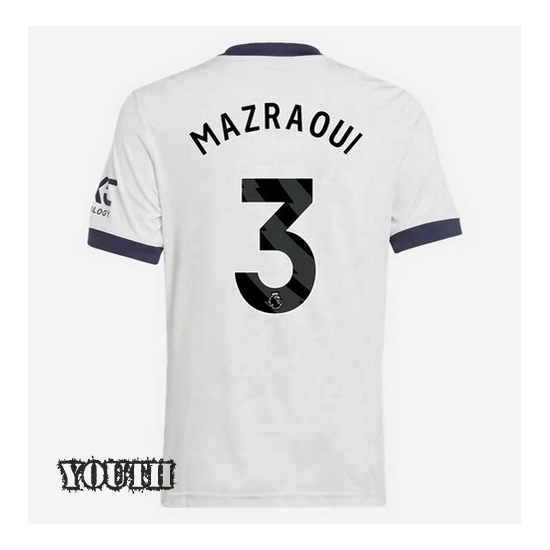 2024/2025 Noussair Mazraoui #3 Third Youth Soccer Jersey - Click Image to Close