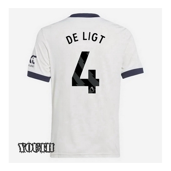 2024/2025 Matthijs de Ligt #4 Third Youth Soccer Jersey - Click Image to Close