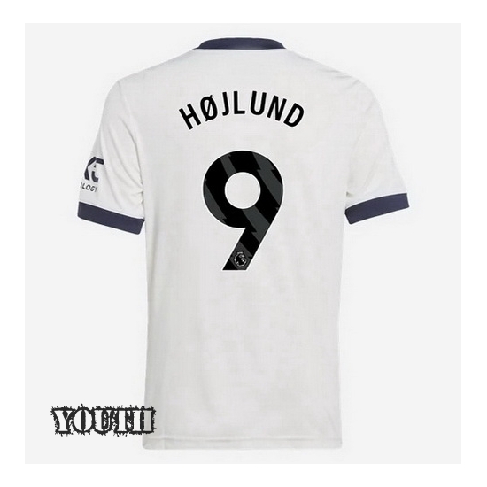 2024/2025 Rasmus Hojlund #9 Third Youth Soccer Jersey - Click Image to Close