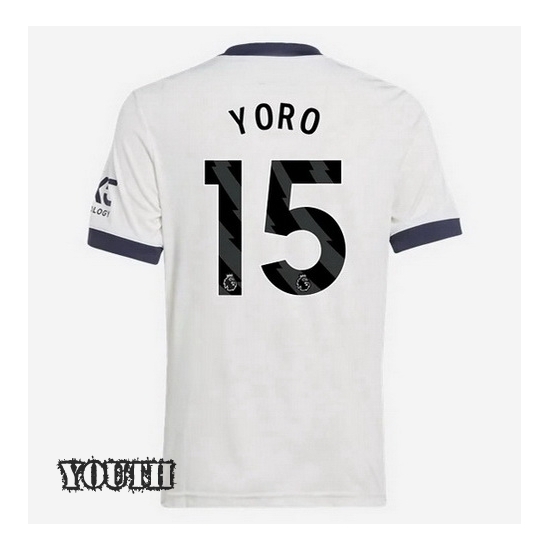 2024/2025 Leny Yoro #15 Third Youth Soccer Jersey - Click Image to Close