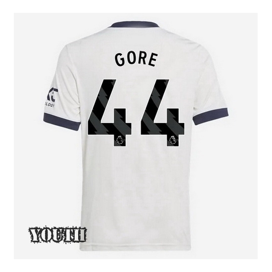 2024/2025 Daniel Gore #44 Third Youth Soccer Jersey - Click Image to Close