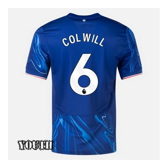 2024/2025 Levi Colwill #6 Home Youth Soccer Jersey - Click Image to Close