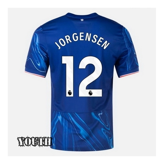 2024/2025 Filip Jorgensen #12 Home Youth Soccer Jersey