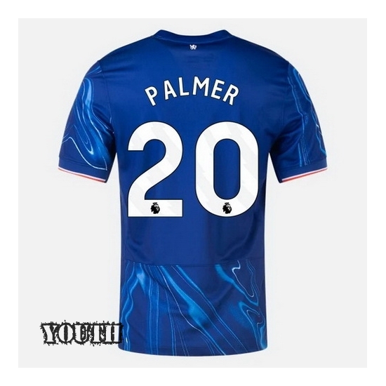 2024/2025 Cole Palmer #20 Home Youth Soccer Jersey