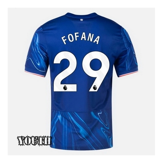 2024/2025 Wesley Fofana #29 Home Youth Soccer Jersey