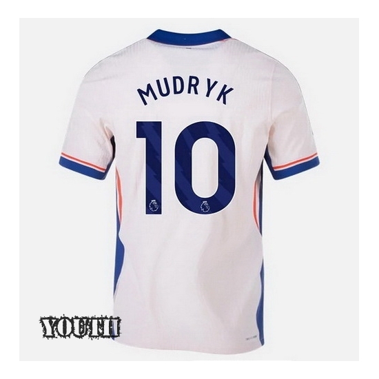 2024/2025 Mykhailo Mudryk #10 Away Youth Soccer Jersey