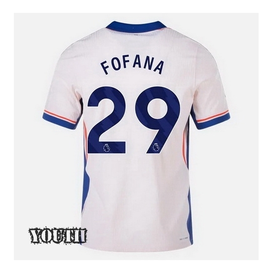 2024/2025 Wesley Fofana #29 Away Youth Soccer Jersey