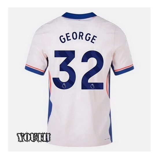 2024/2025 Tyrique George #32 Away Youth Soccer Jersey - Click Image to Close