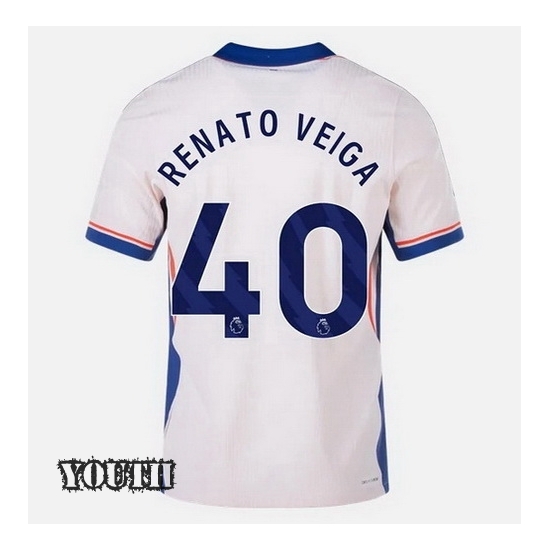 2024/2025 Renato Veiga #40 Away Youth Soccer Jersey