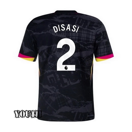 2024/2025 Axel Disasi #2 Third Youth Soccer Jersey