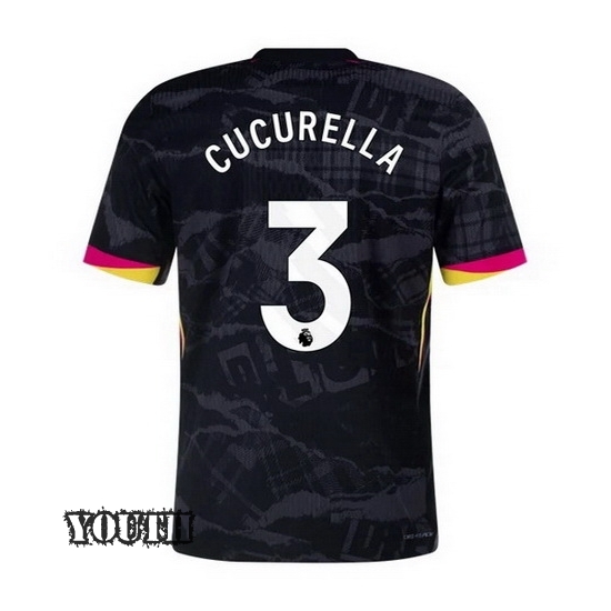 2024/2025 Marc Cucurella #3 Third Youth Soccer Jersey - Click Image to Close