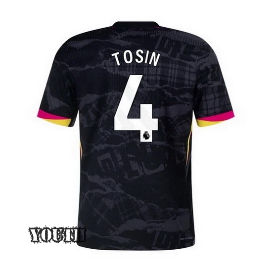 2024/2025 Tosin Adarabioyo #4 Third Youth Soccer Jersey