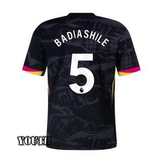 2024/2025 Benoit Badiashile #5 Third Youth Soccer Jersey - Click Image to Close